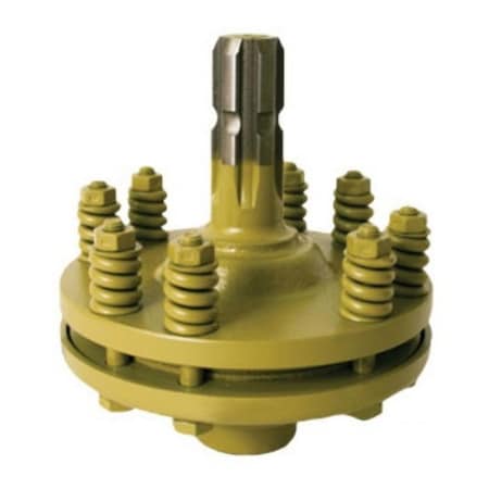 Aftermarket PTO Slip Clutch Torque Limiter 1375 in x 6 Spline Male and Female ECC0020